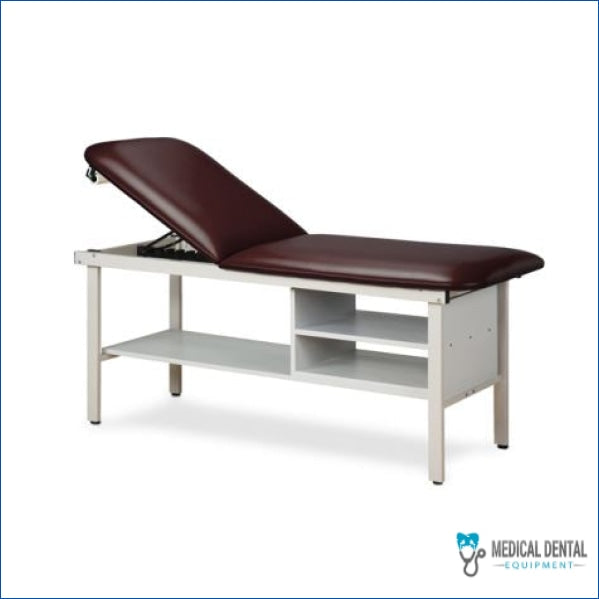 Clinton Alpha Series Treatment Table with Shelving 3030 Examination Chairs & Tables clinton-alpha-series-treatment-table-with-shelving-3030 