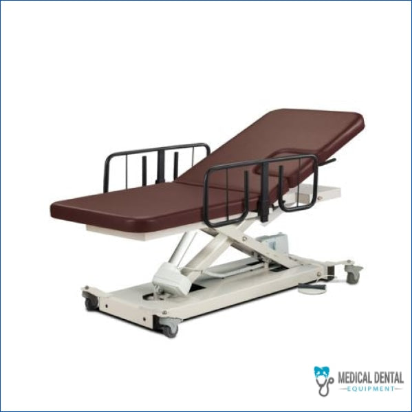 Clinton Power Imaging (Echo) Table with Window Drop and Adjustable Backrest 85200 Medical Stretchers & Gurneys 