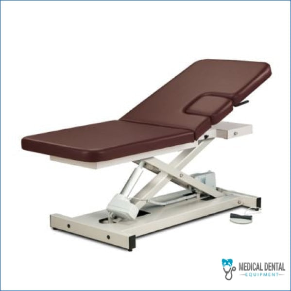 Clinton Power Imaging (Echo) Table with Window Drop and Adjustable Backrest 85200 Medical Stretchers & Gurneys 