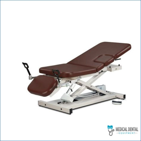 Clinton Power Imaging (ECHO) Table with Window Drop and Stirrups 85309 Medical Stretchers & Gurneys 