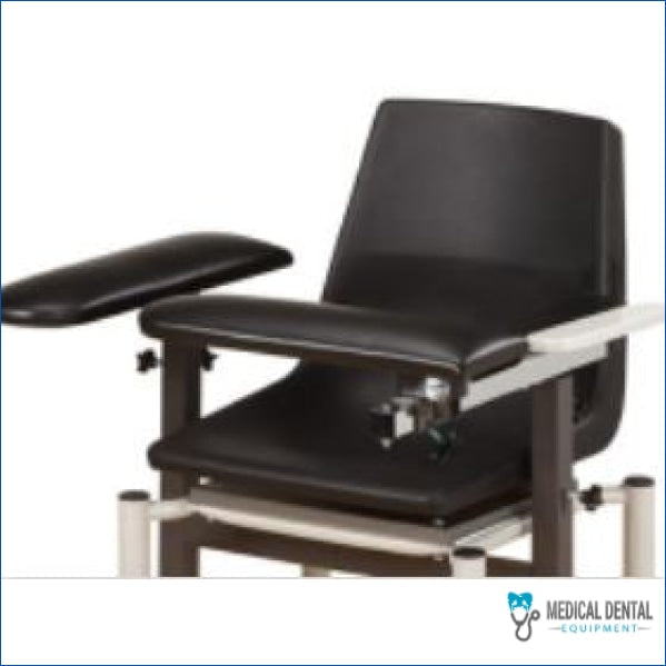 Clinton SC Series Blood Drawing Chair with ClintonClean Arms 6040-P Examination Chairs & Tables 