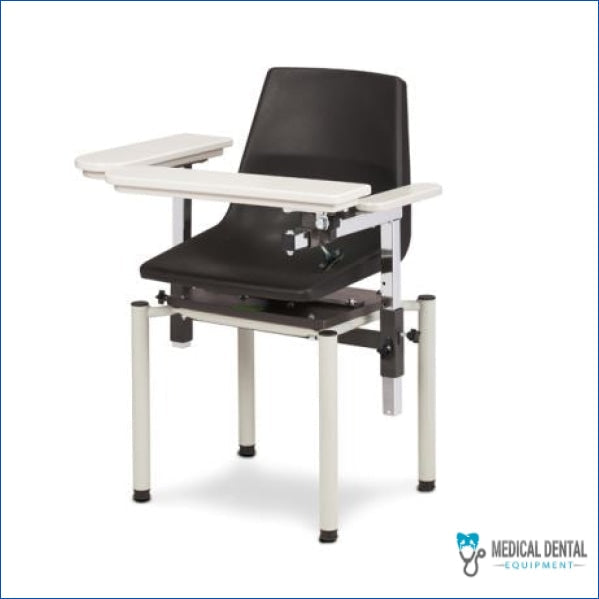 Clinton SC Series Blood Drawing Chair with ClintonClean Arms 6040-P Examination Chairs & Tables 