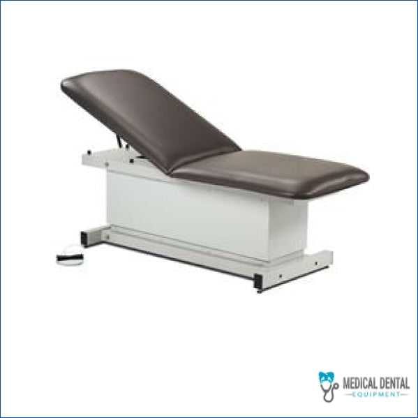 Clinton Shrouded Power Table with Adjustable Backrest 81200 Power Exam Table clinton-shrouded-power-table-with-adjustable-backrest-81200 