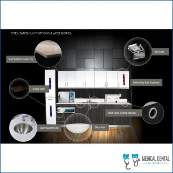 Dental Sterilization Unit - Extended Complete sterilizer center dental-sterilization-unit-extended-complete-dentamed-usa Dentamed USA a-dec 