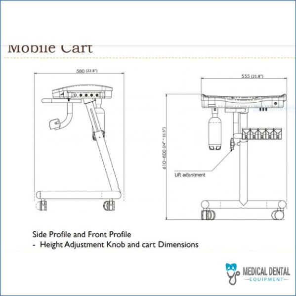 Flight Dental Mobile Cart with Compressor Mobile Cart with Compressor flight-dental-mobile-cart-with-compressor Dentamed USA Flight Dental, 