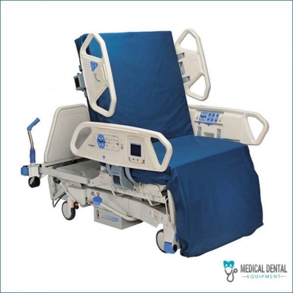 Refurbished Hill-Rom Total Care Hospital Bed P1900 With Foam Mattress Patient Ready Hill-rom Total care Hospital Bed Double Screen + Air 