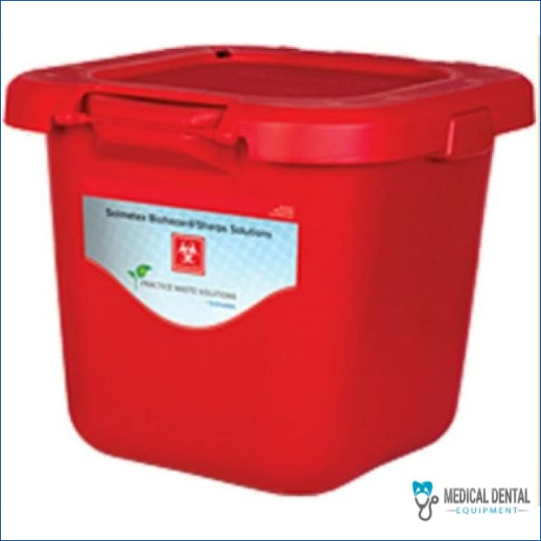 Solmetex 5/20 Gallon Biohazard Container 20 gal biohazard & sharps container PWS-BH-20 solmetex-5-20-gallon-biohazard-container DENTAMED USA