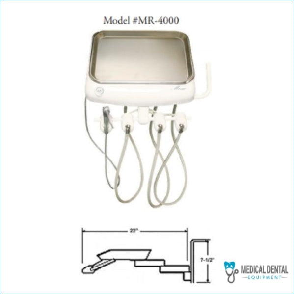 TPC Mirage Cabinet Mounted Rear Delivery Unit MR-4000 rear unit tpc-mirage-cabinet-mounted-rear-delivery-unit-mr-4000-dentamed-usa DENTAMED