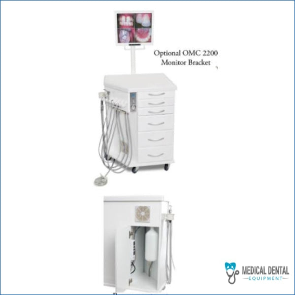 TPC Orthodonic Mobile Delivery Cabinet OMC-2375CV-SL Mobile Cabinet copy-of-tpc-orthodonic-mobile-delivery-cabinet-omc-2375 Dentamed USA 